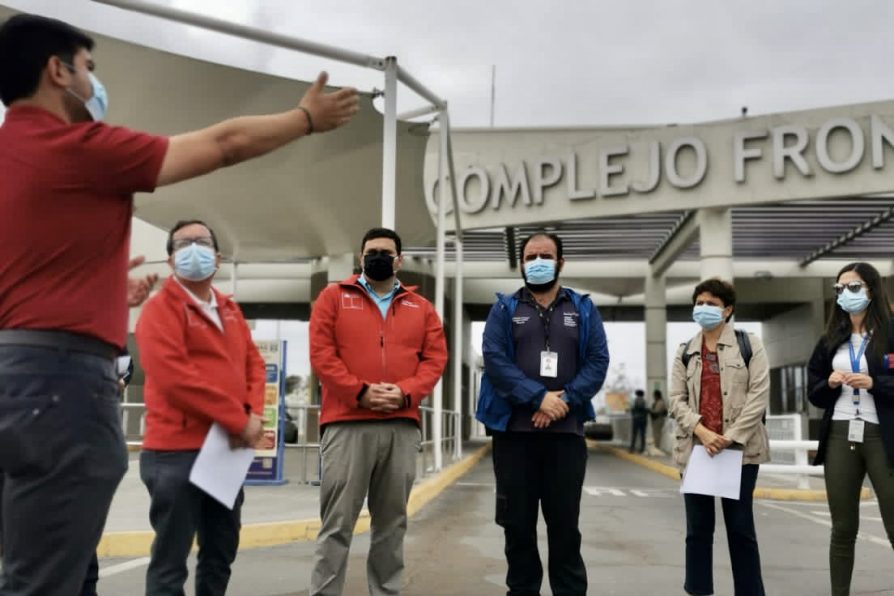 Complejo Fronterizo Chacalluta afina detalles para apertura de frontera Arica-Tacna