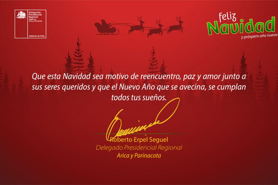 Feliz Navidad y Próspero Año Nuevo