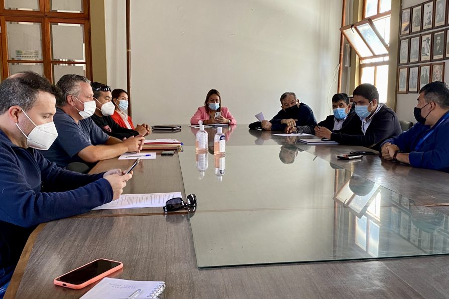Autoridades se reúnen con representantes del transporte Arica-Tacna para detallar proceso de apertura de frontera