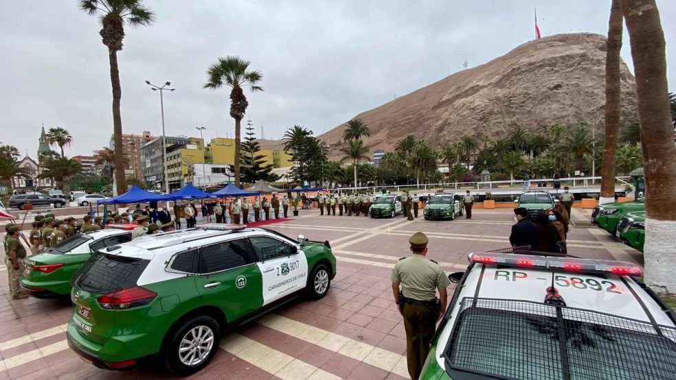 8 nuevos vehículos policiales de alta gama llegaron a la región