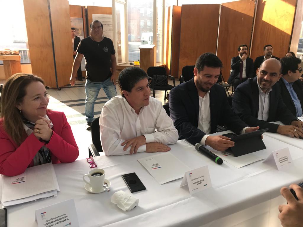 Delegado Sanzana participó en primera reunión del Comité Asesor Interministerial para la Inversión en la Macrozona Norte