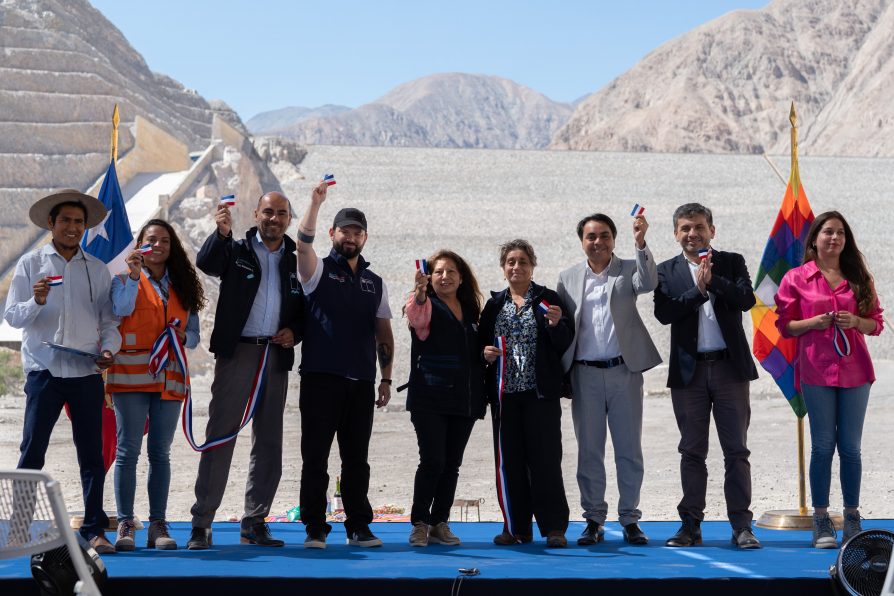 Gobierno inaugura embalse Chironta en Arica que mejorará riego para 2.900 hectáreas de cultivos