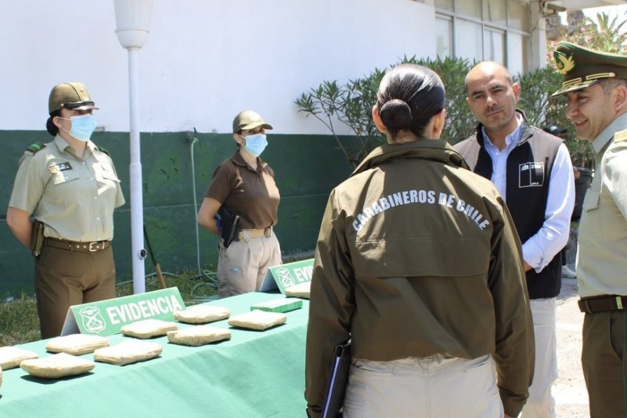 Incautan 200 dosis de diferentes drogas por paso no habilitado