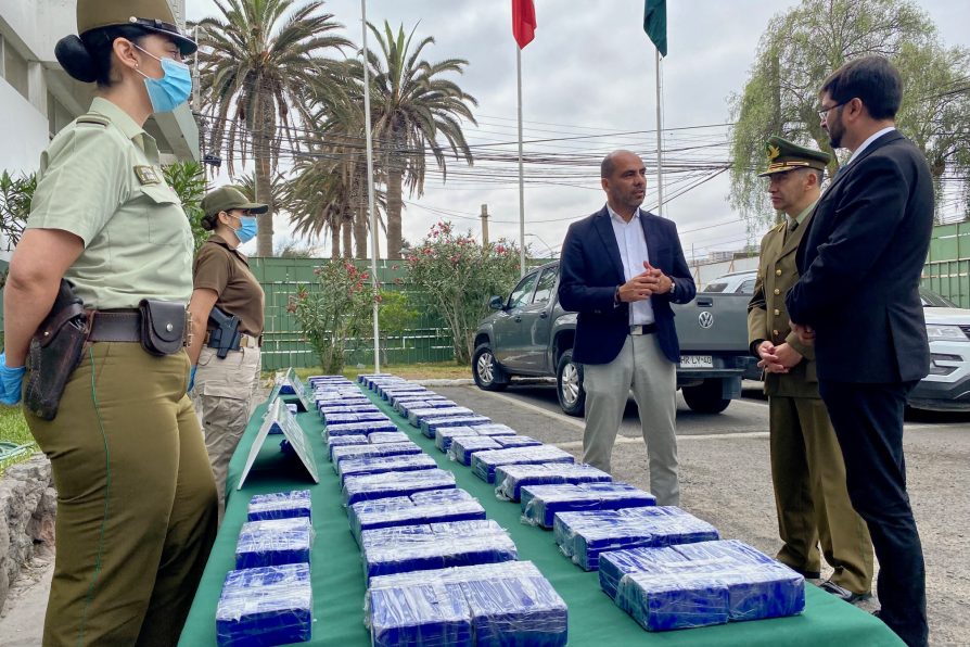 Golpe al narcotráfico permitió incautar más de 40 kilos de droga