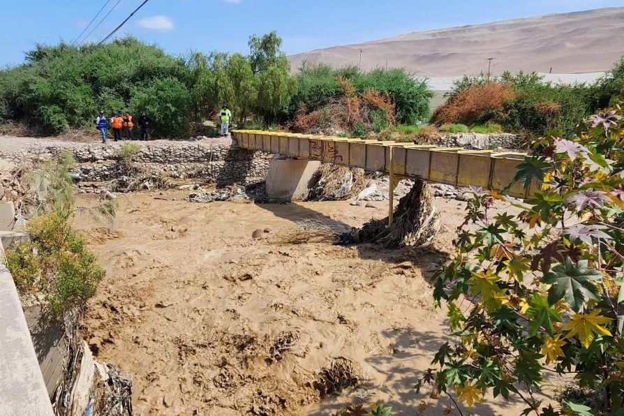 Lluvias estivales provocaron aumento de caudal de todos los ríos de la región